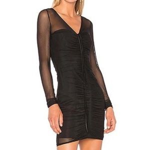 Cinq à Sept Grant Mesh Mini Dress